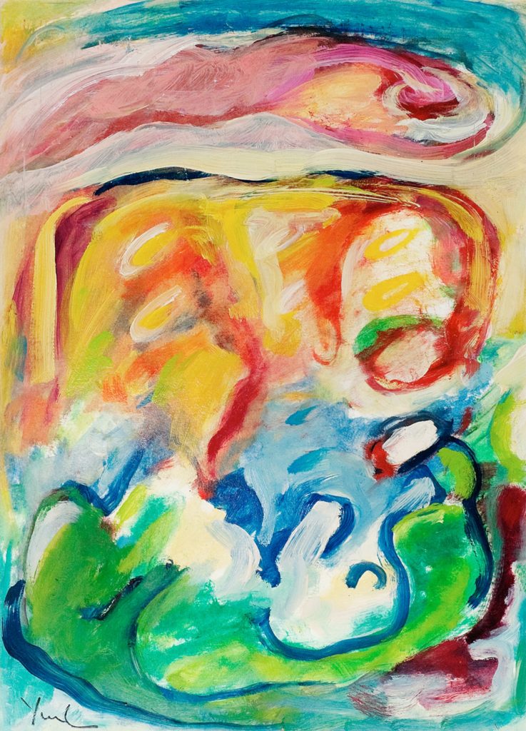 Dorothy Yung - GENEROCITY - Oil on Canvas - 1993