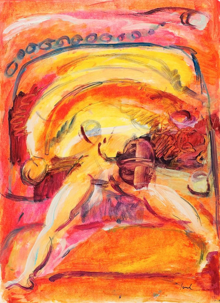 Dorothy Yung - SPIRIT - Oil on Canvas - 1993