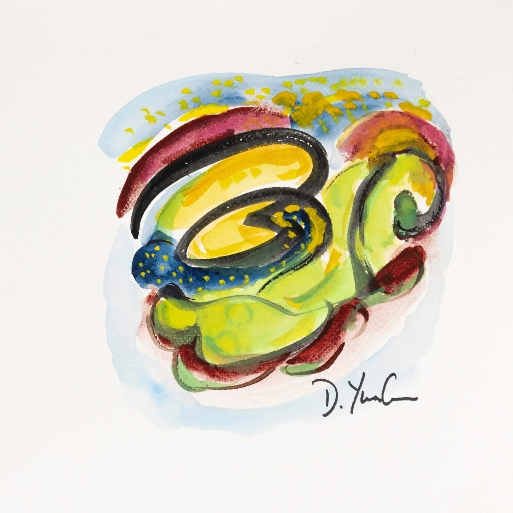 Dorothy Yung - WATERCOLOR - AWPS201119 - Acrylic & watercolor on paper - 2020