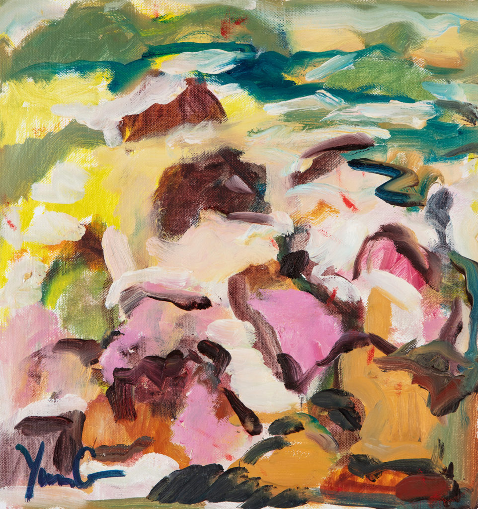 Dorothy Yung - BEGINNING - Oil on canvas - 2019