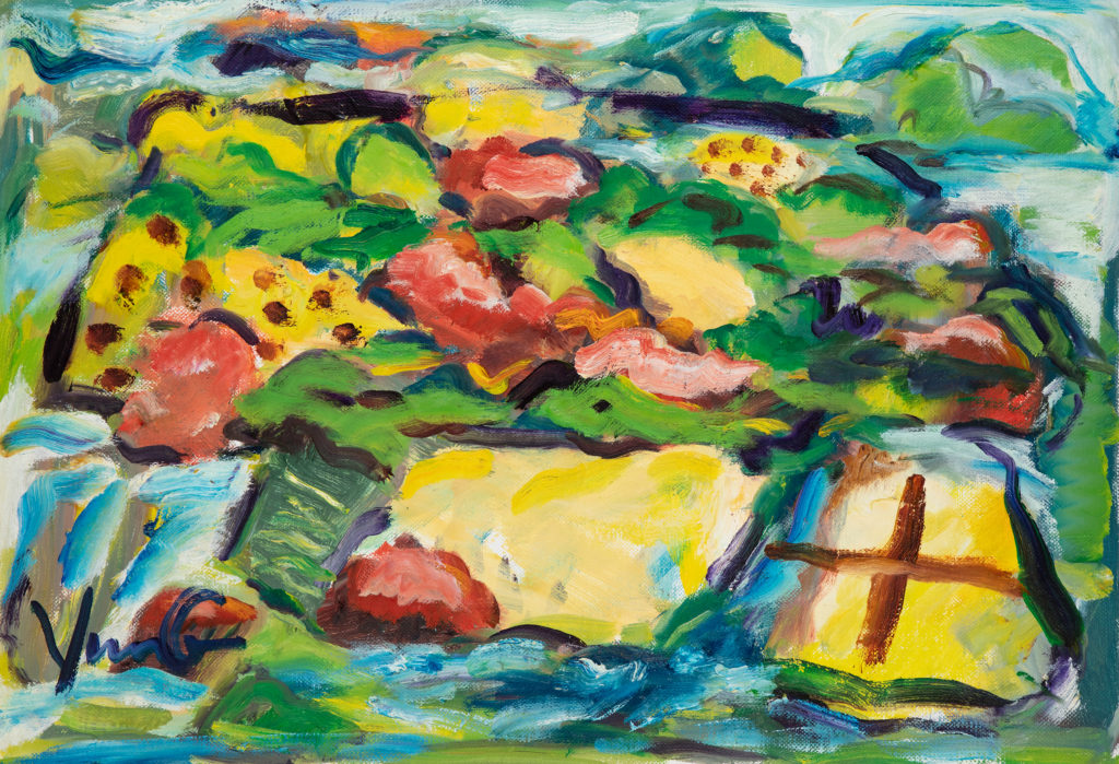 Dorothy Yung - FARM LAND - Oil on canvas - 2019
