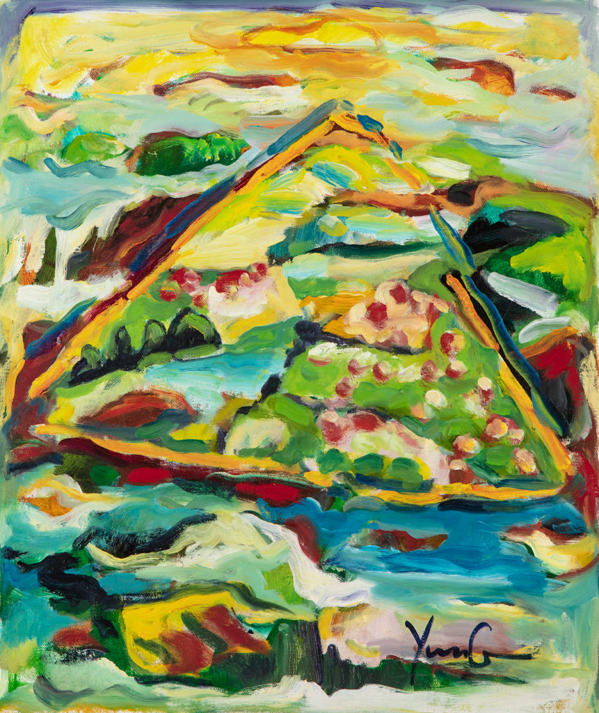 Dorothy Yung - ASCENSION - Oil on canvas - 2019