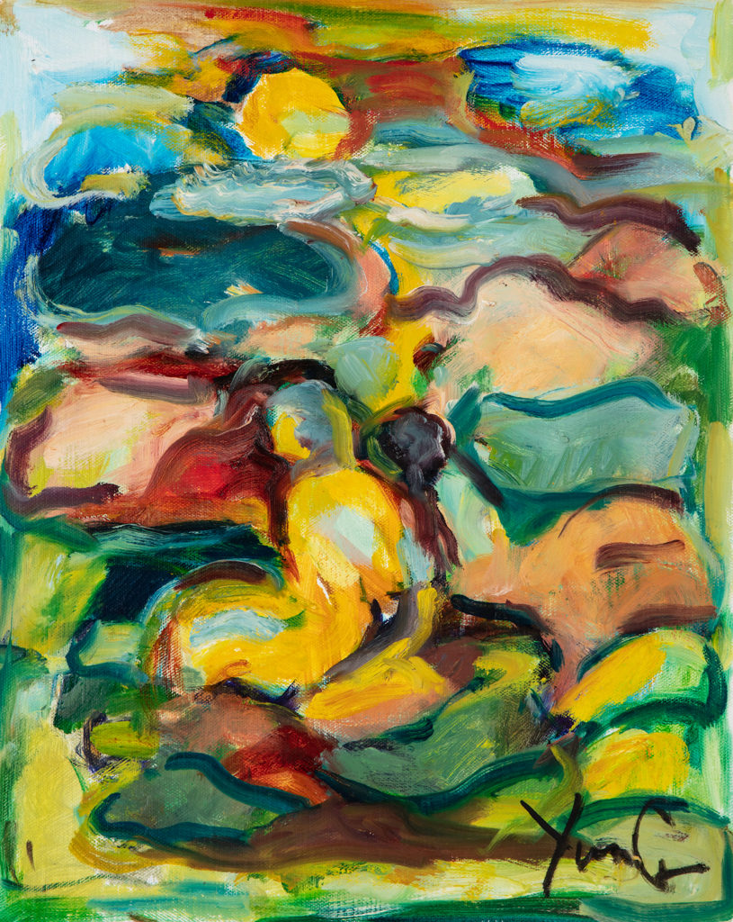Dorothy Yung - DEVOTION - Oil on canvas - 2019