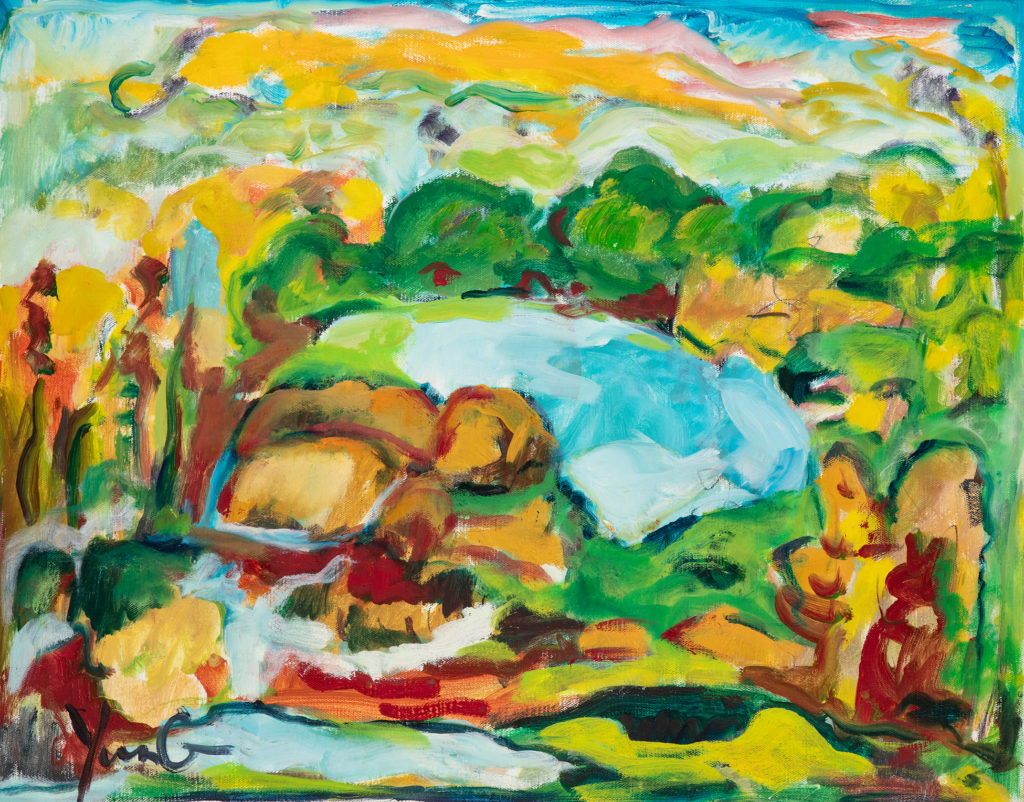 Dorothy Yung - COMMUNION #2 - Oil on canvas - 2019