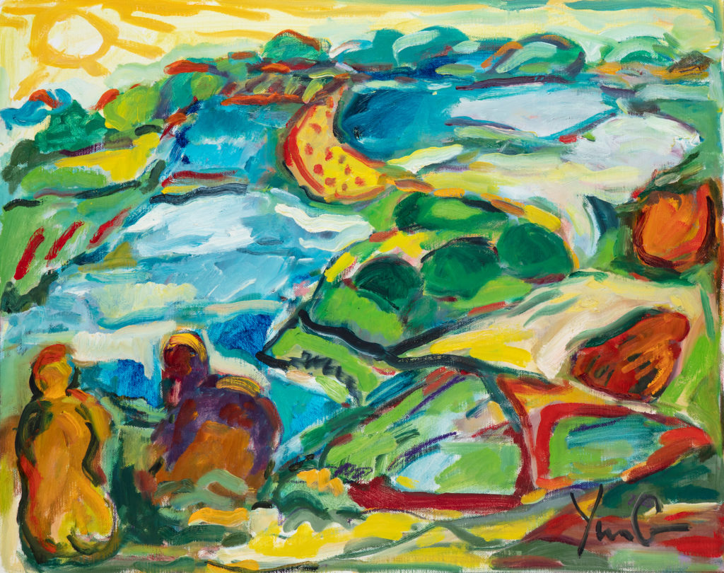 Dorothy Yung - FRIENDSHIP - Oil on canvas - 2019