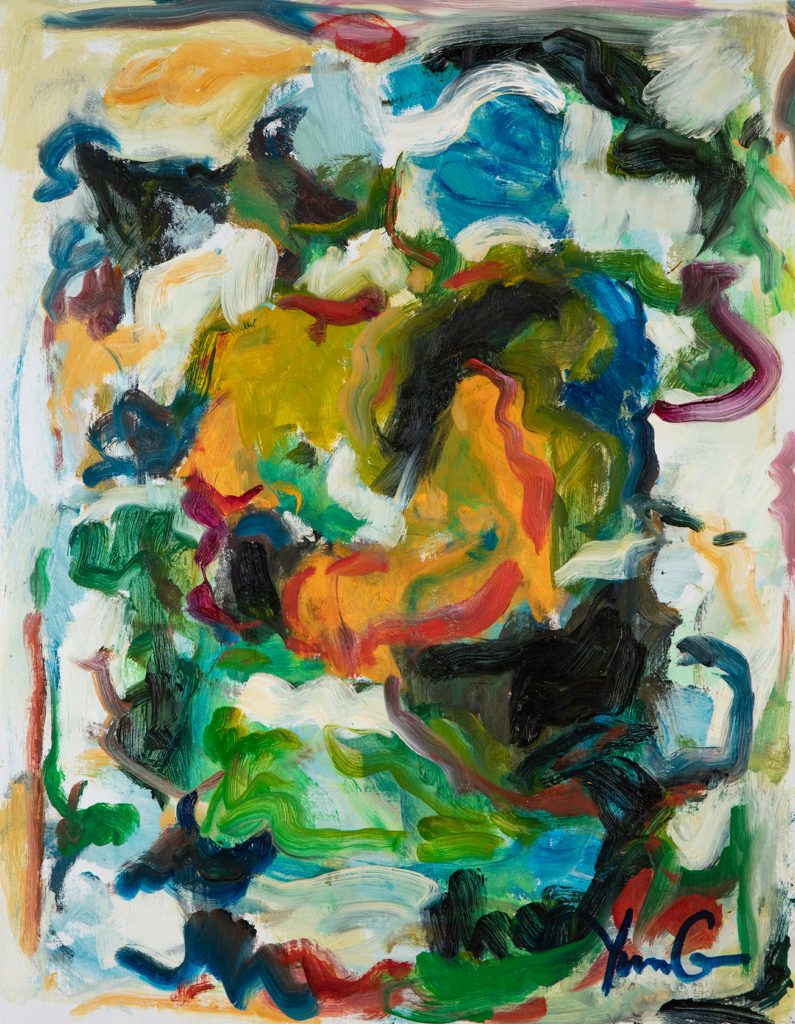 Dorothy Yung - HAWAIIAN GODDESS - Oil on canvas - 2019