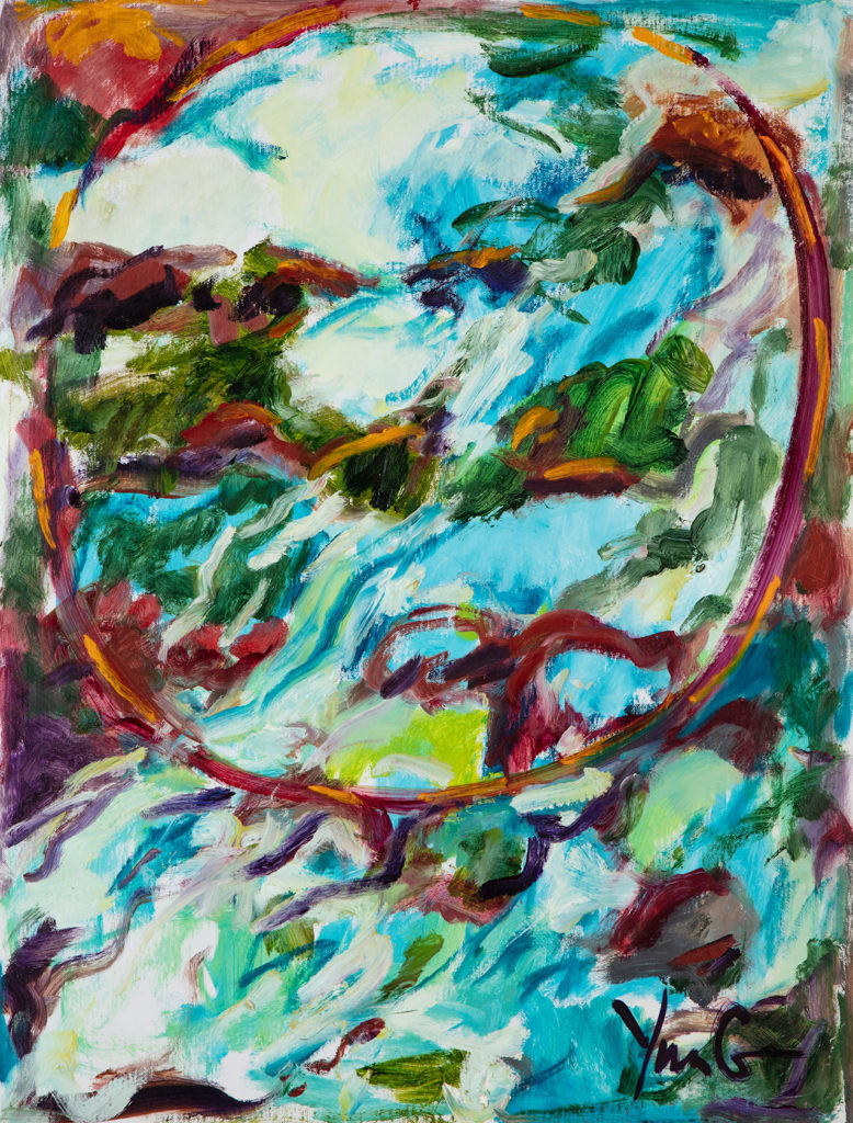Dorothy Yung - HIMALAYANS - Oil on canvas - 2019