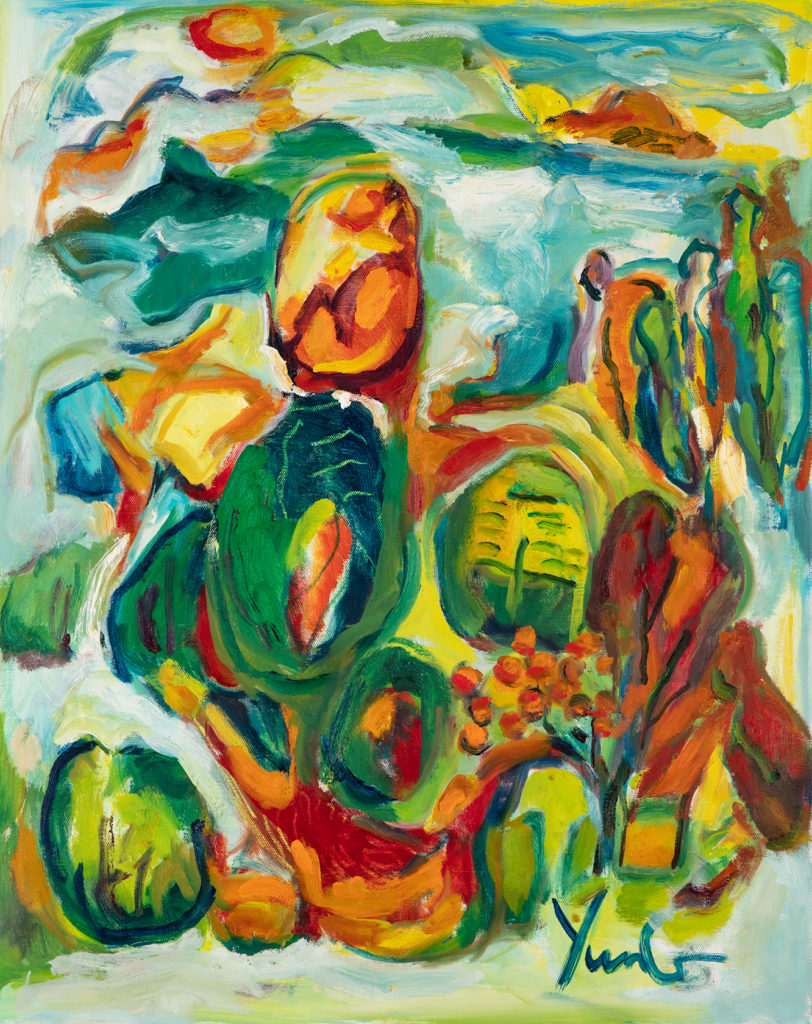 Dorothy Yung - HARVEST #2 - Oil on canvas - 2019