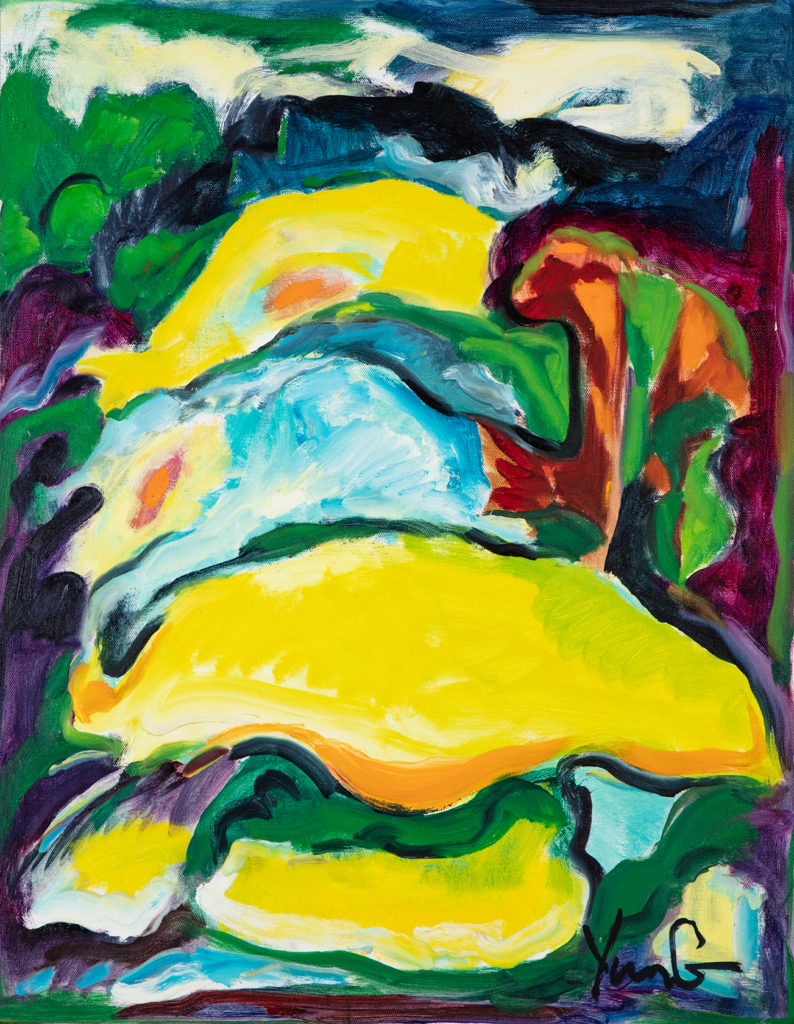 Dorothy Yung - ILLUMINATION - Oil on canvas - 2019