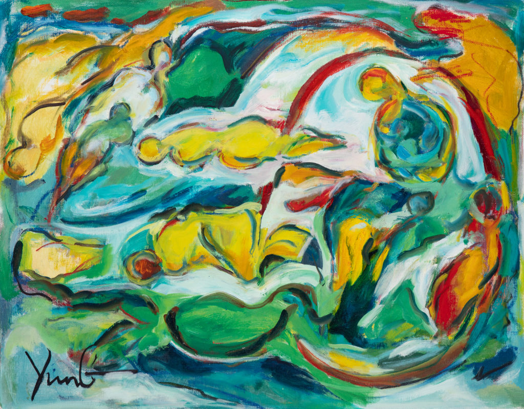 Dorothy Yung - LIFE JOURNEY - Oil on canvas - 2019