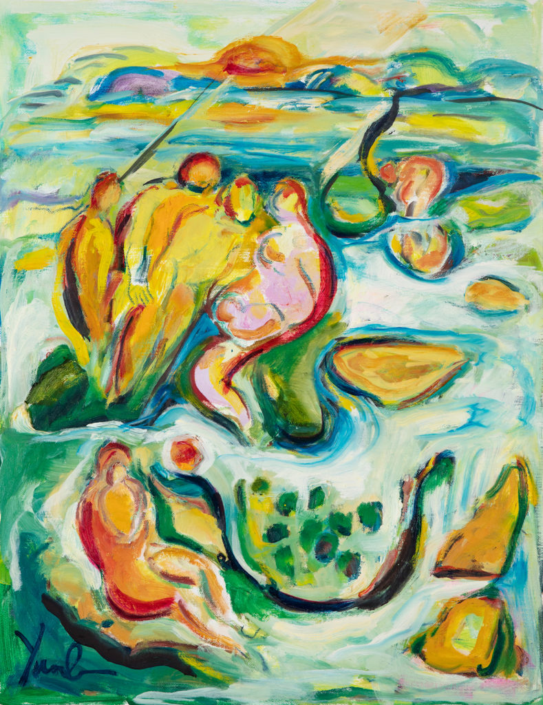 Dorothy Yung - HARMONIOUS - Oil on canvas - 2019