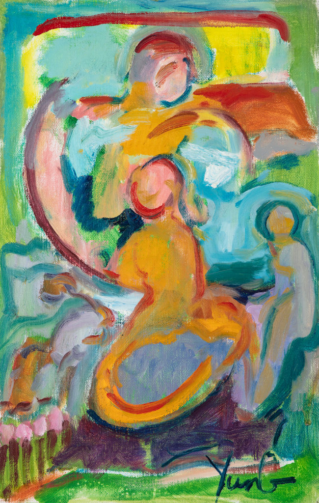 Dorothy Yung - DEVOTION #2 - Oil on canvas - 2019
