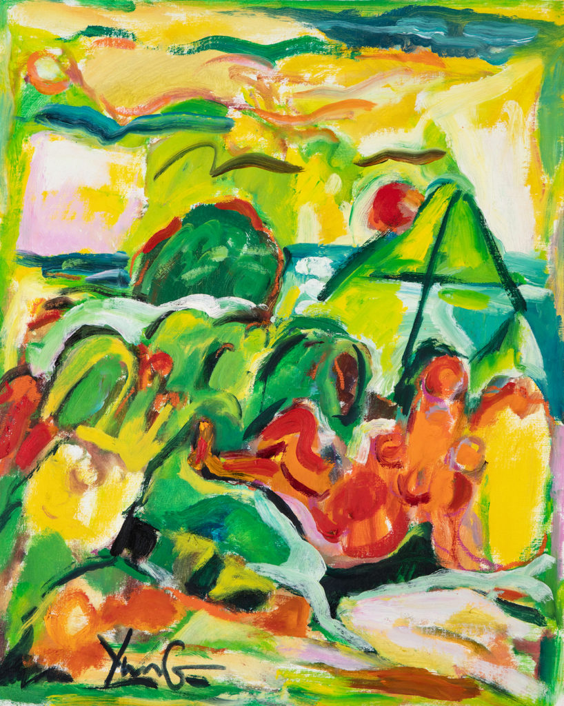 Dorothy Yung - GOD'S CREATION - Oil on canvas - 2019