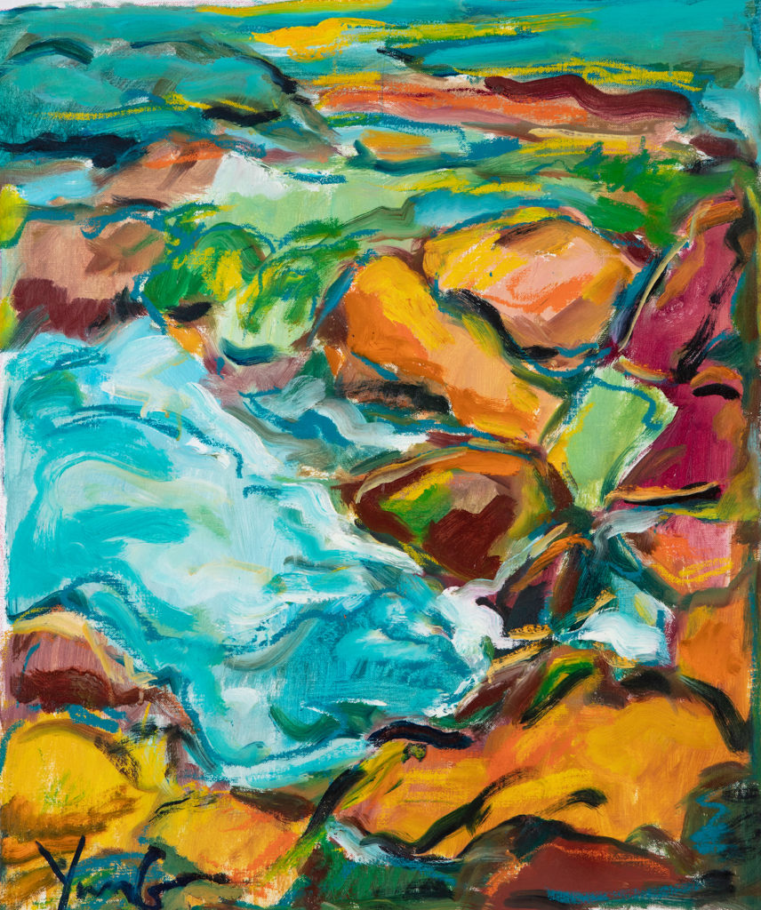 Dorothy Yung - DISTANCE - Oil on canvas - 2019