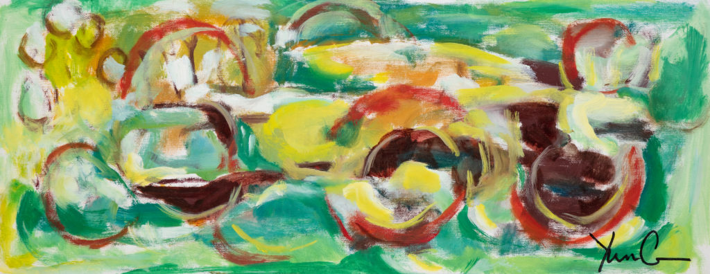 Dorothy Yung - ANOTHER WORLD - Oil on canvas - 2019
