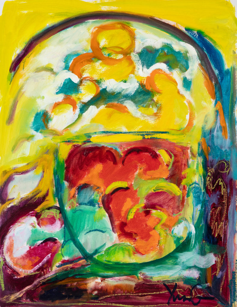 Dorothy Yung - CUP OF LIFE - Oil on canvas - 2019