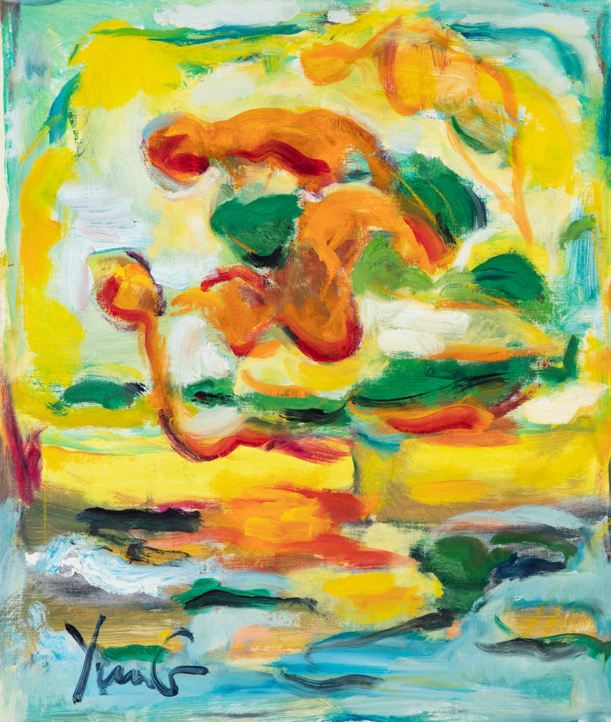 Dorothy Yung - ENLIGHTENMENT - Oil on canvas - 2019