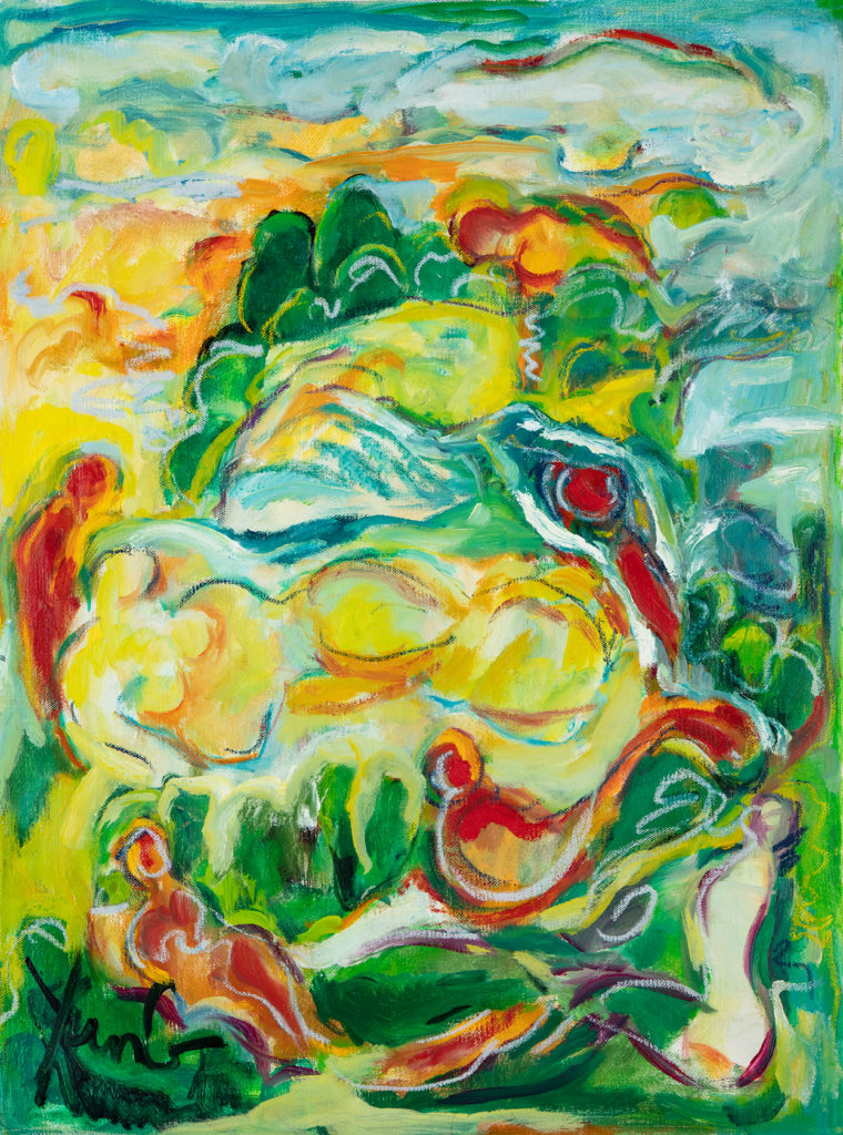 Dorothy Yung - FREEDOM - Oil on canvas - 2019