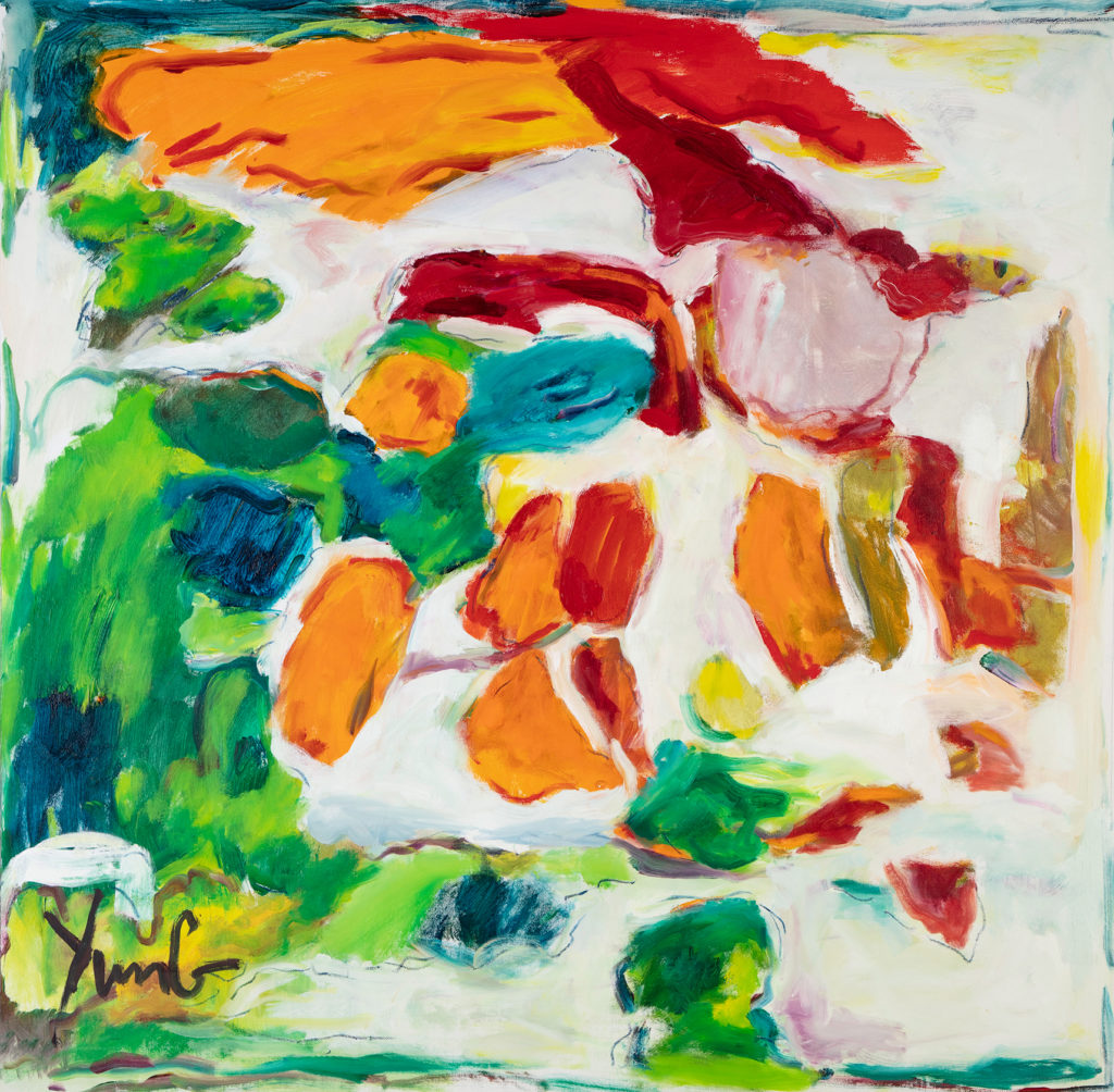 Dorothy Yung - GLORY OF HEAVEN - Oil on canvas - 2019