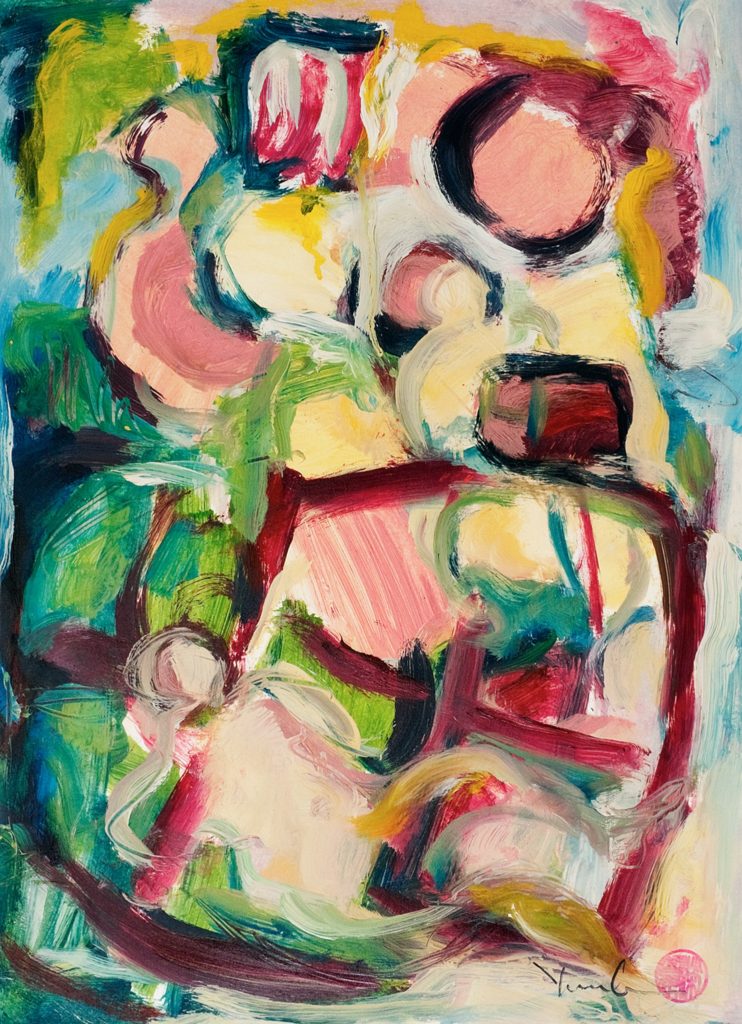 Dorothy Yung - ABUNDANCE - Oil on Canvas - 1991