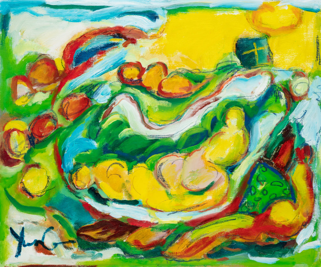 Dorothy Yung - GIFT #2 - Oil on canvas - 2020