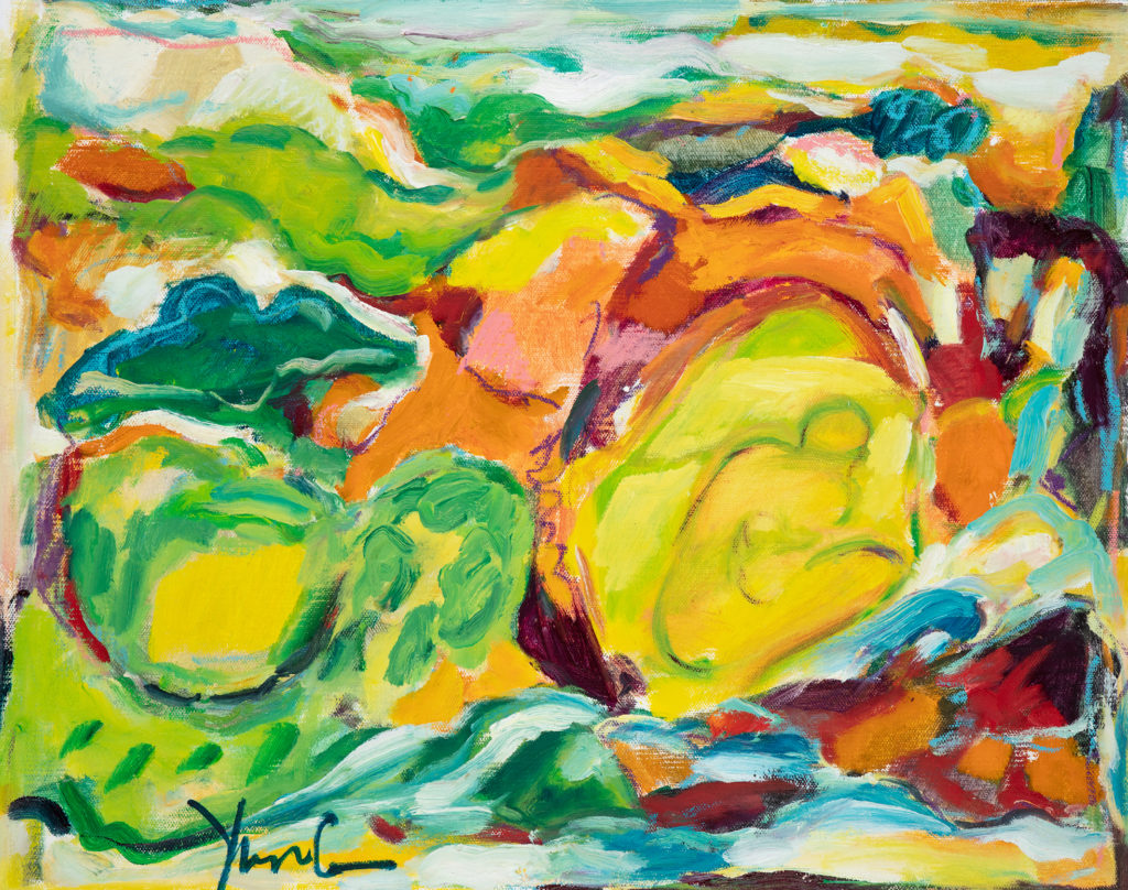 Dorothy Yung - DIVINE PROTECTION - Oil on canvas - 2020