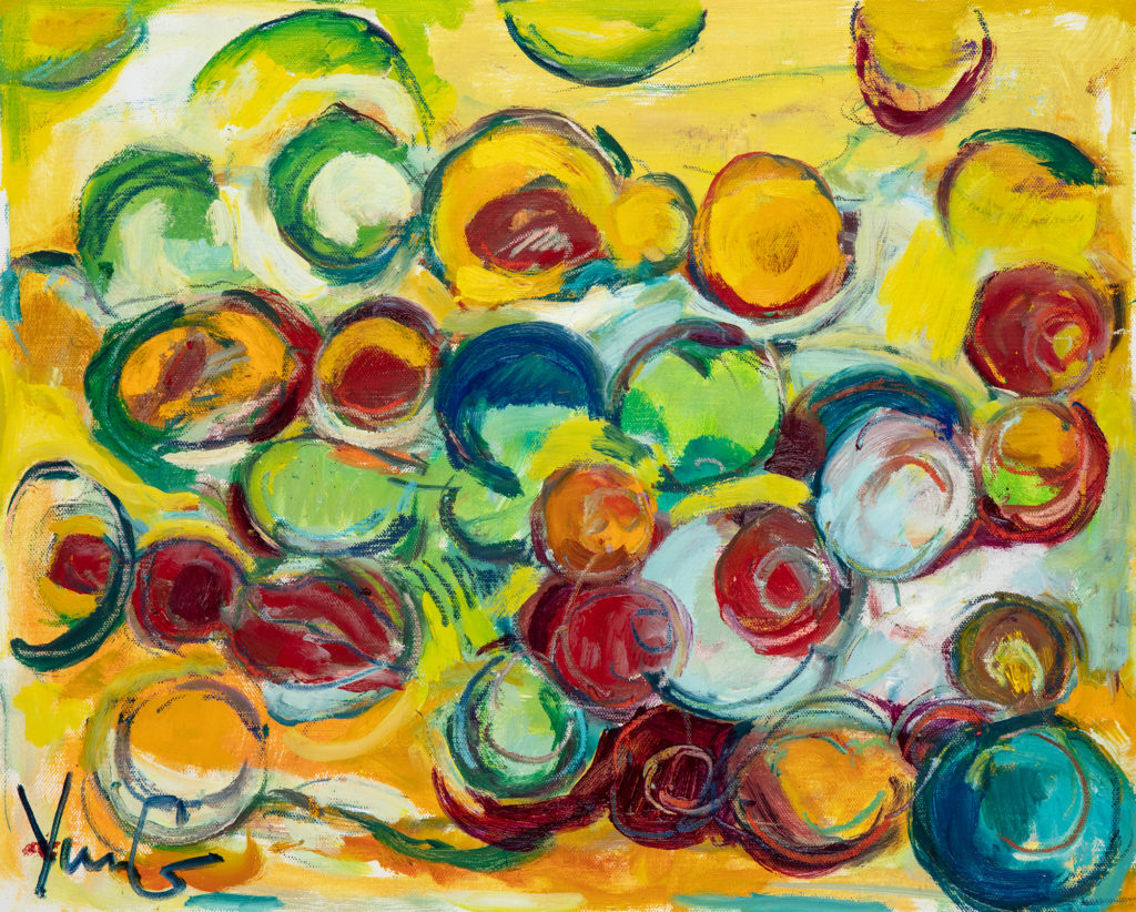 Dorothy Yung - AFTER CEZANNE - Oil on canvas - 2020