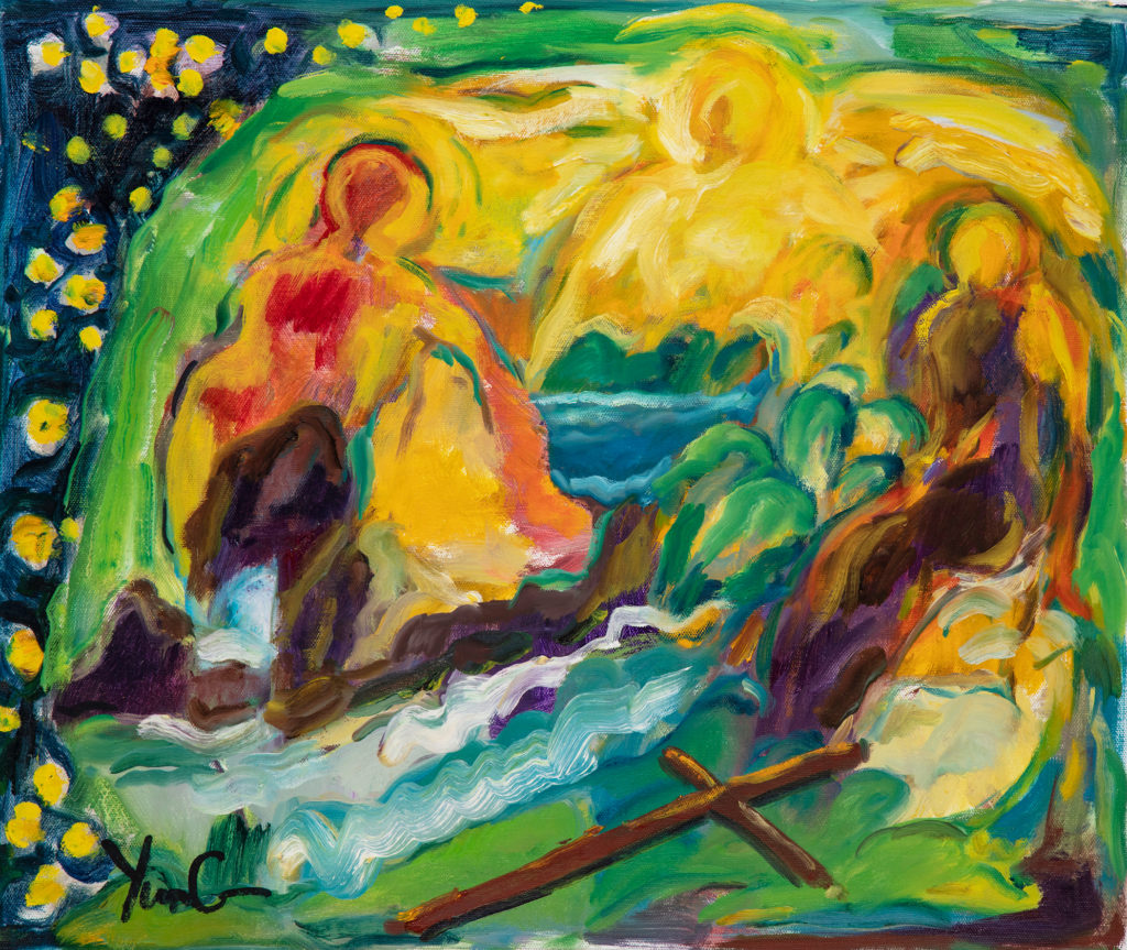 Dorothy Yung - HOLY SPIRIT - Oil on canvas - 2018