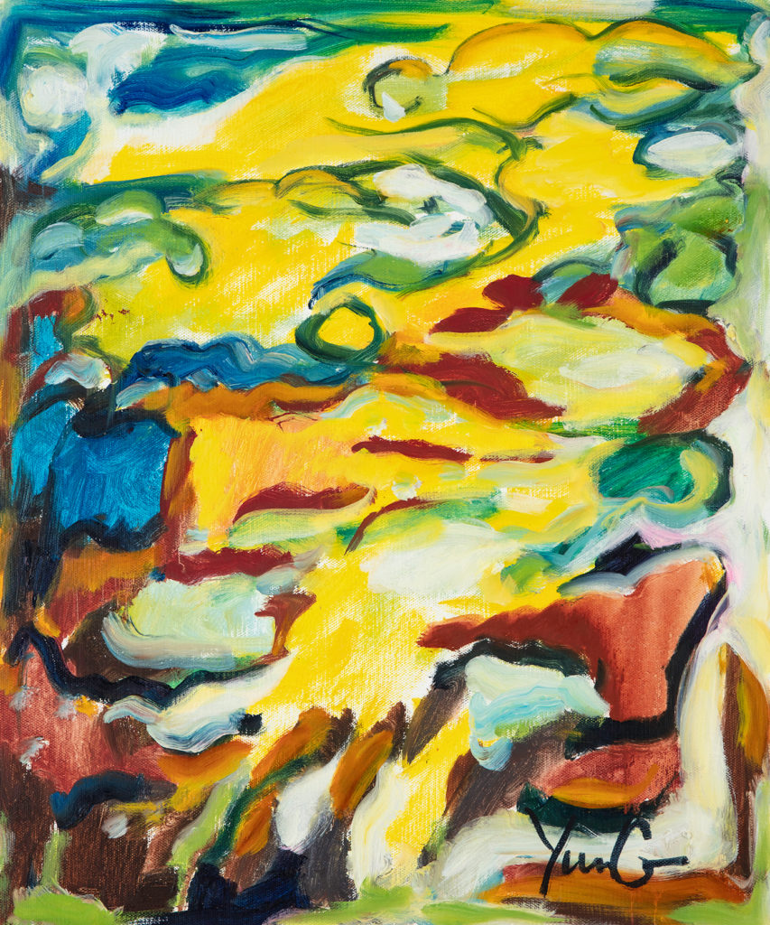 Dorothy Yung - EARTH SPIRITS - Oil on canvas - 2018