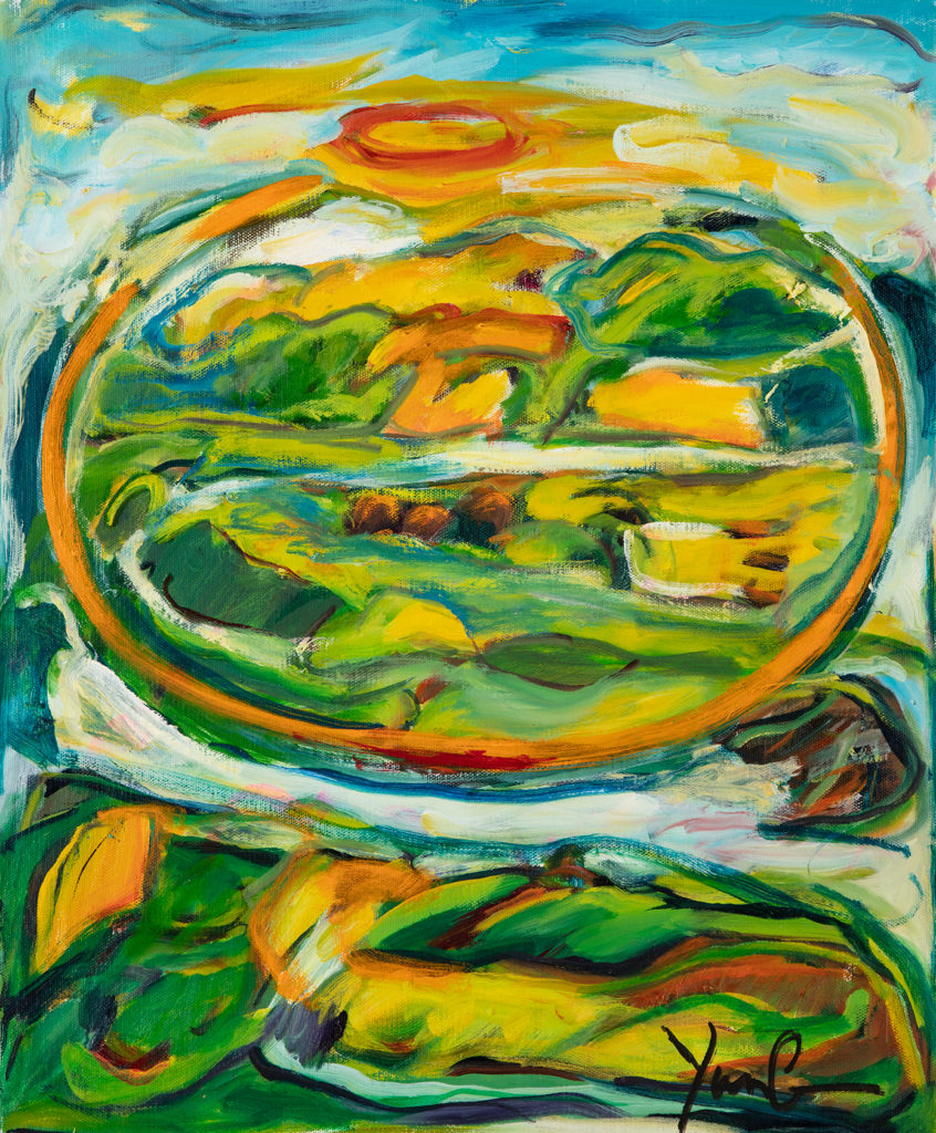 Dorothy Yung - CIRCLE OF NATURE - Oil on canvas - 2018