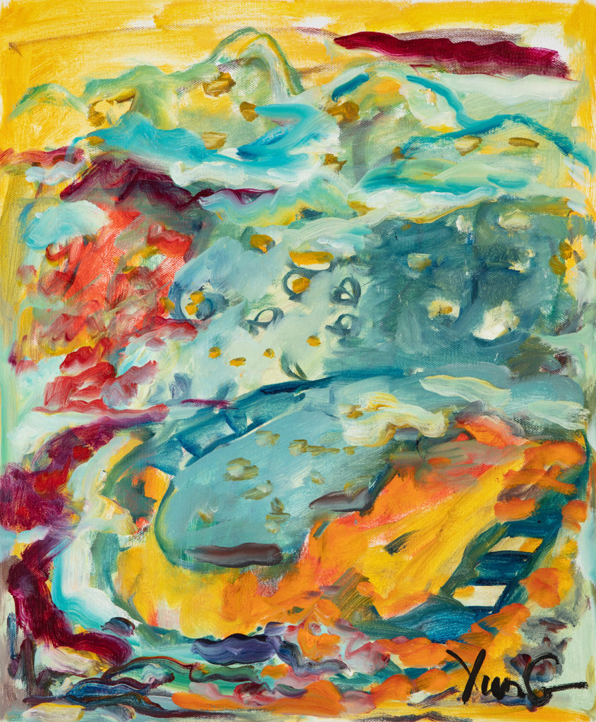 Dorothy Yung - ABUNDANCE #3 - Oil on canvas - 2018