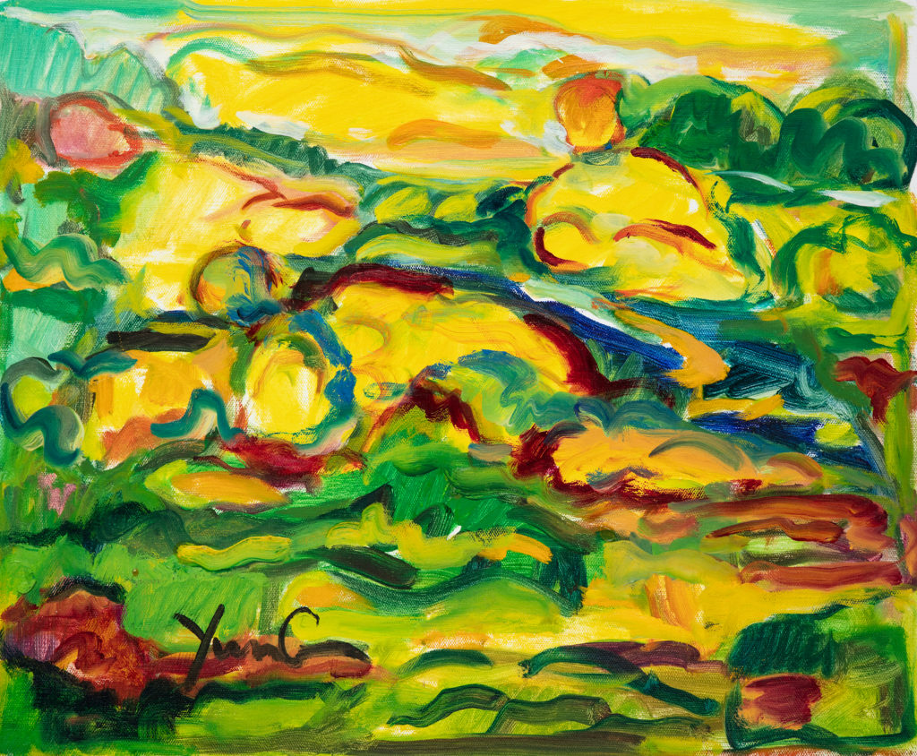 Dorothy Yung - GARDEN OF EDEN - Oil on canvas - 2018