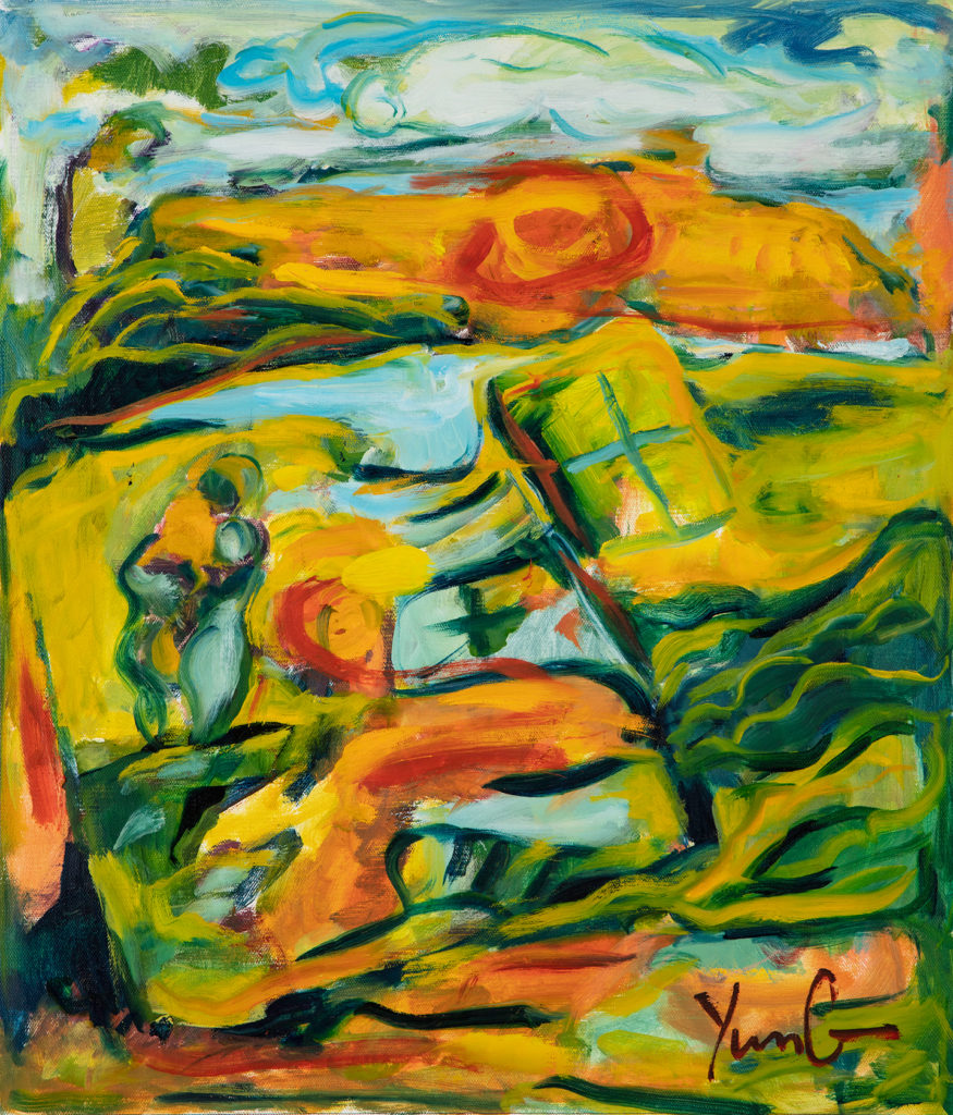 Dorothy Yung - FARM - Oil on canvas - 2018