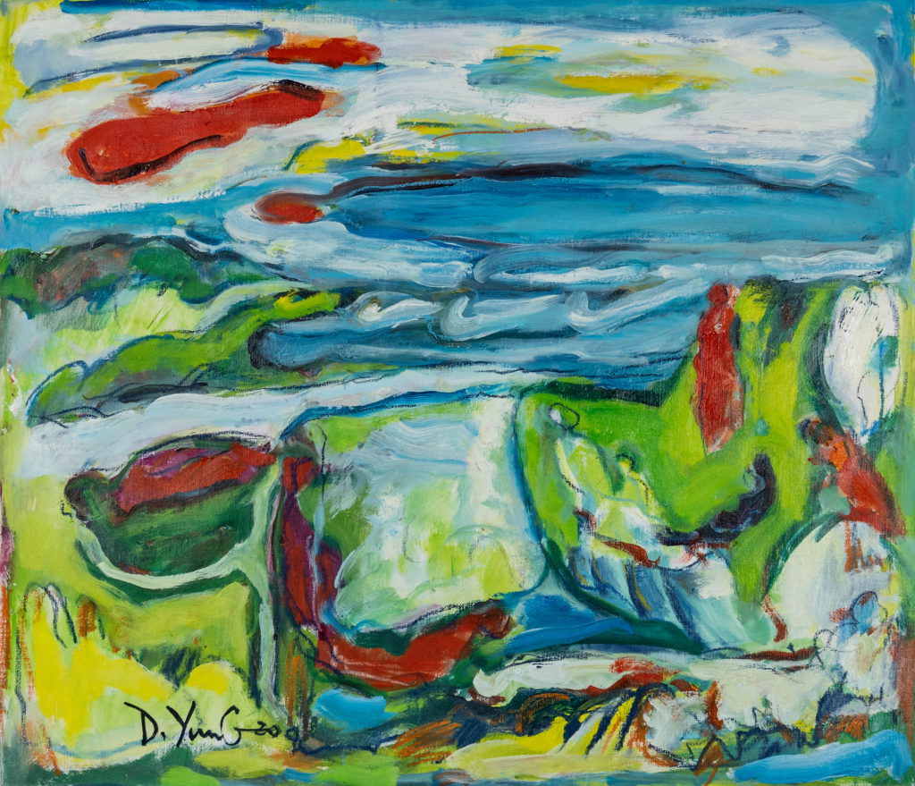 Dorothy Yung - LANDSCAPE - Oil on canvas - 2020