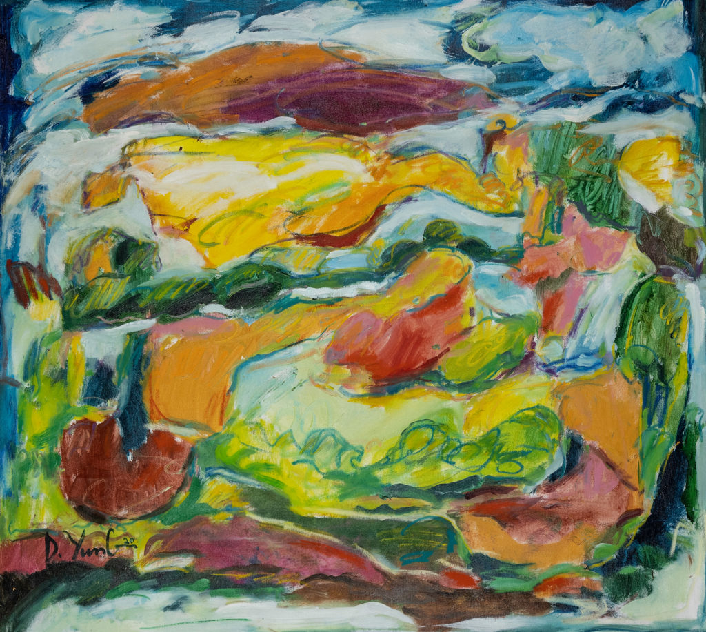Dorothy Yung - INTERCONNECT - Oil on canvas - 2020