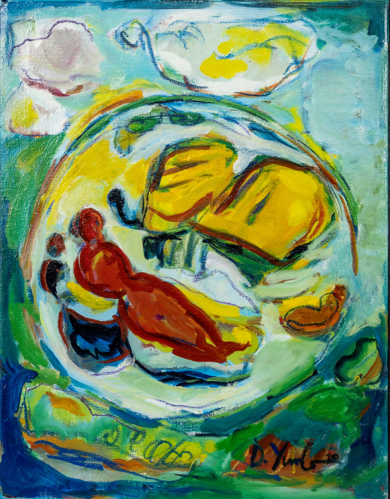 Dorothy Yung - THANKSGIVING - Oil on canvas - 2020