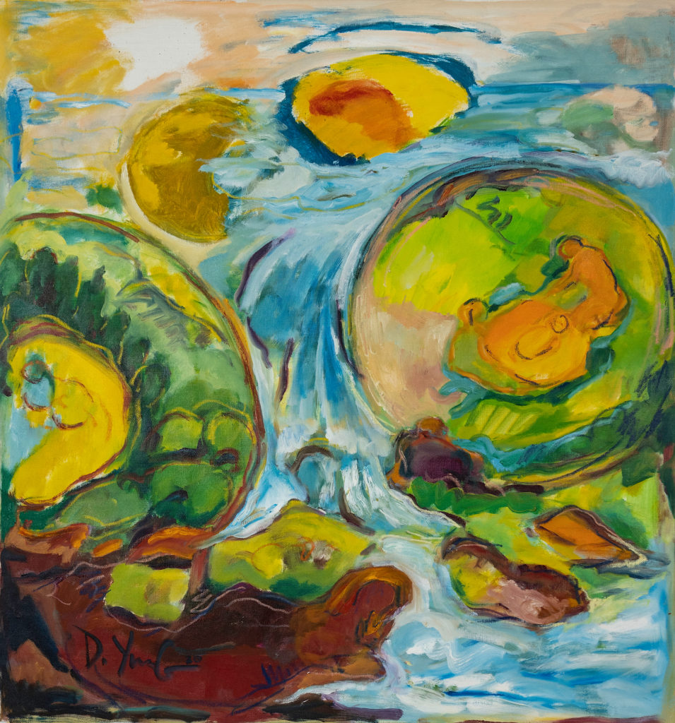 Dorothy Yung - ENVIRONMENT - Oil on canvas - 2020
