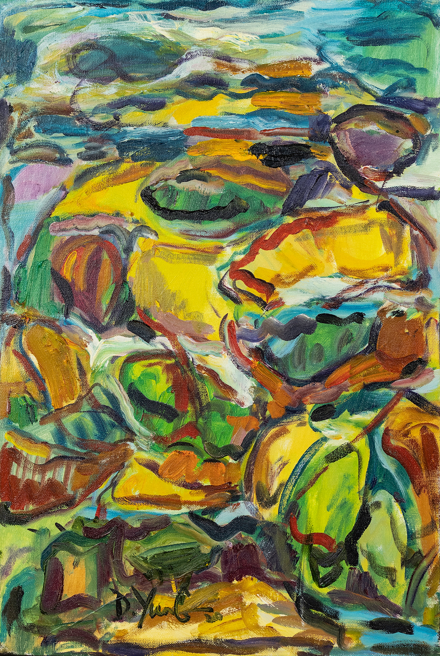 ABSTRACT LANDSCAPE I-CHING