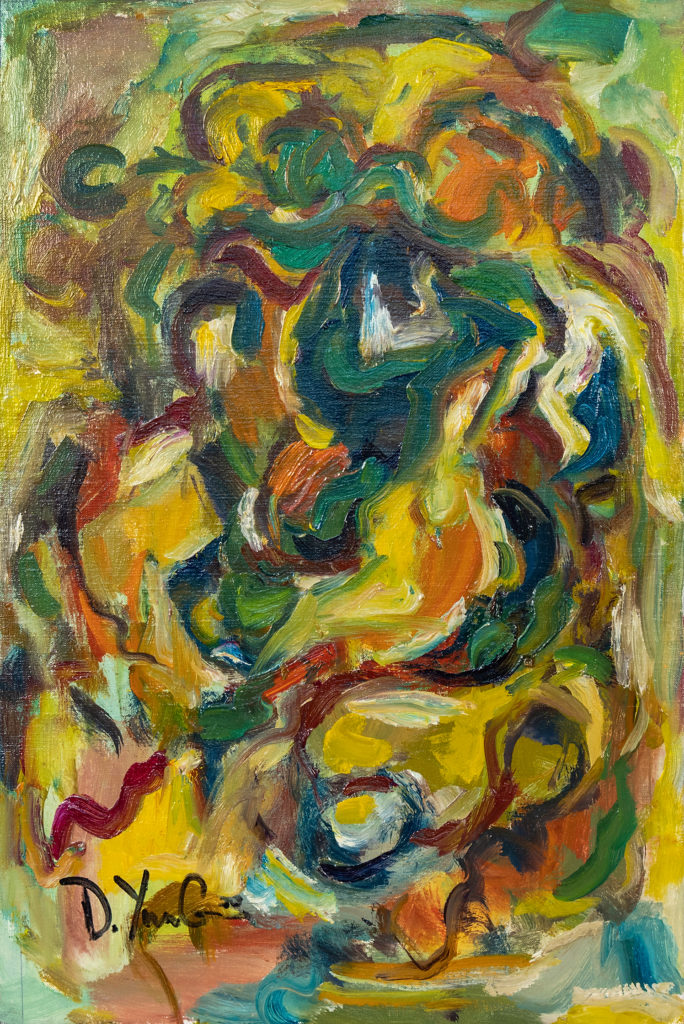 Dorothy Yung - ABSTRACT - Oil on canvas - 2020