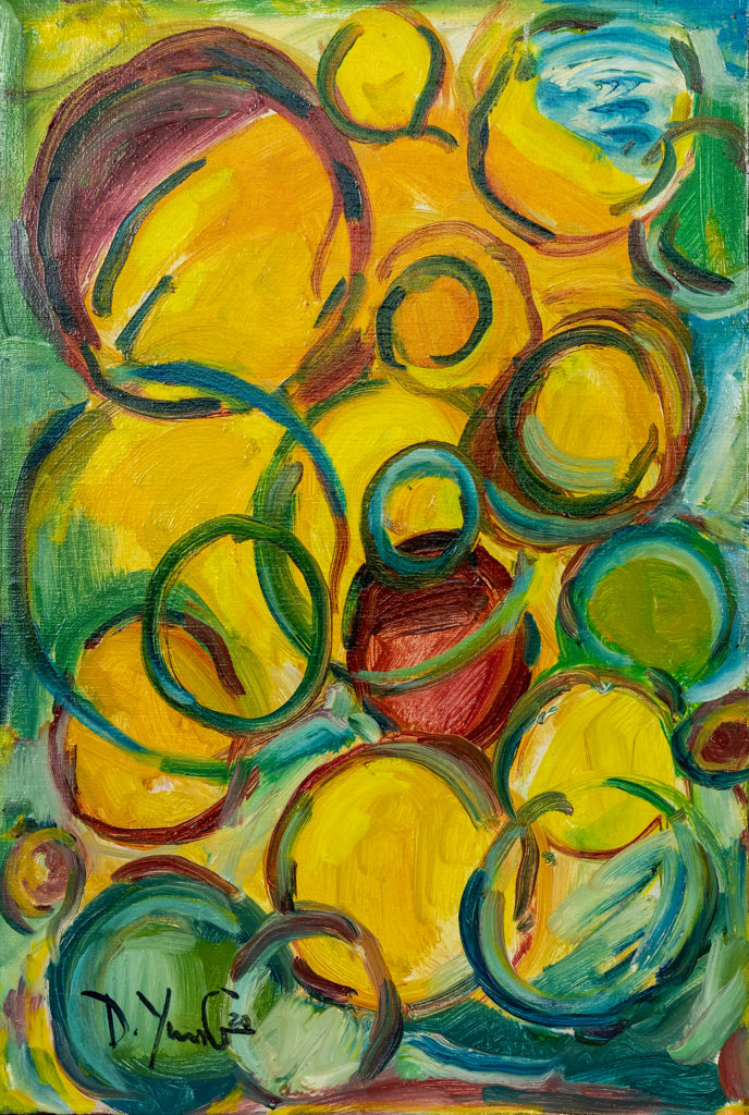 Dorothy Yung - FAMILY CIRCLE - Oil on canvas - 2020