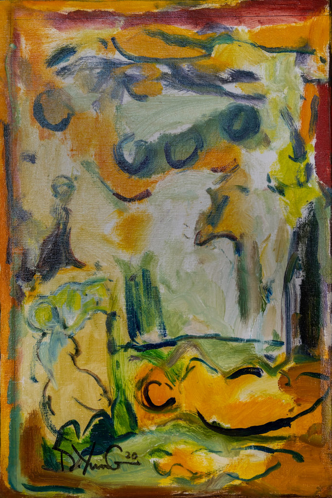 Dorothy Yung - AWAKENING #2 - Oil on canvas - 2020