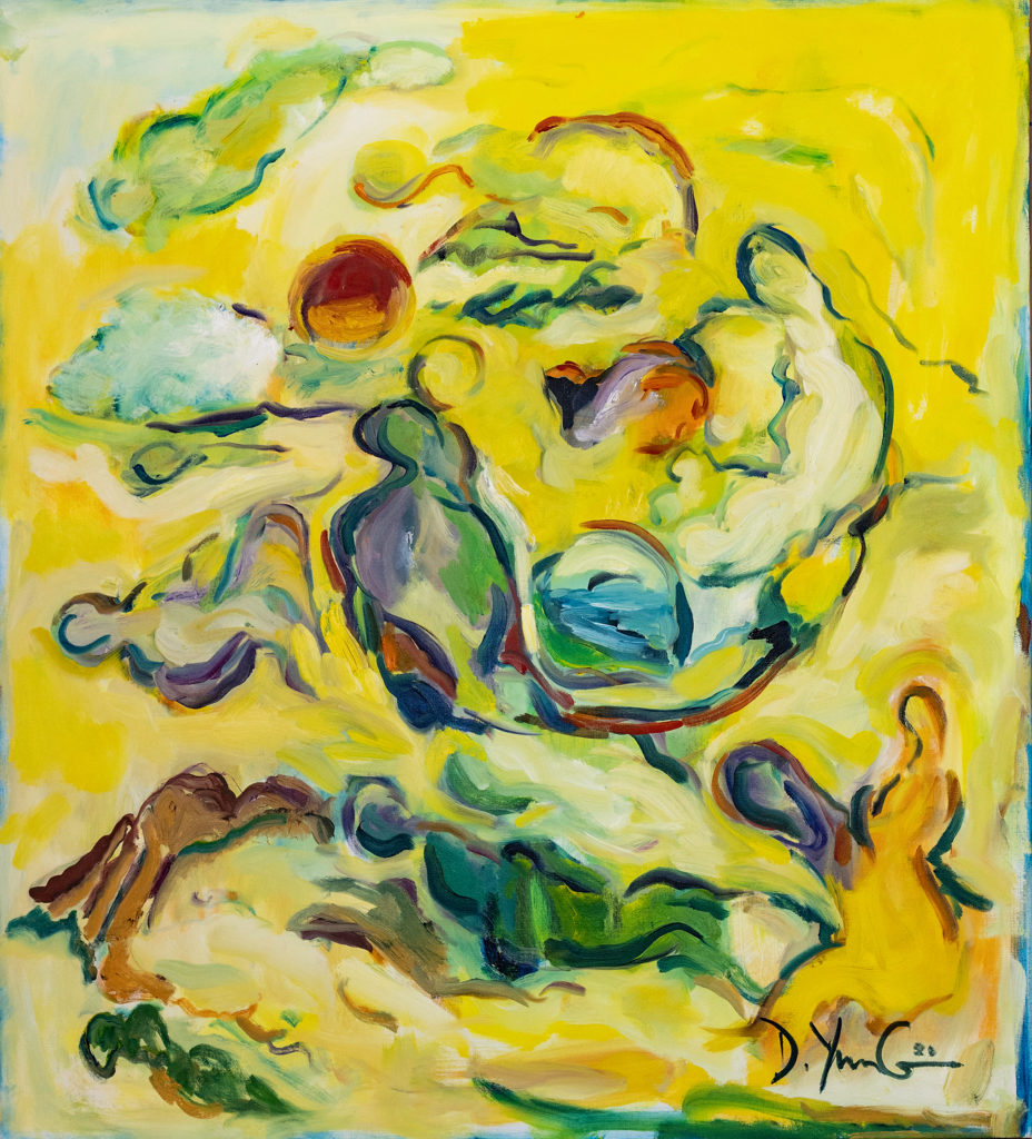 Dorothy Yung - ANGELS OF THE WORLD - Oil on canvas - 2020