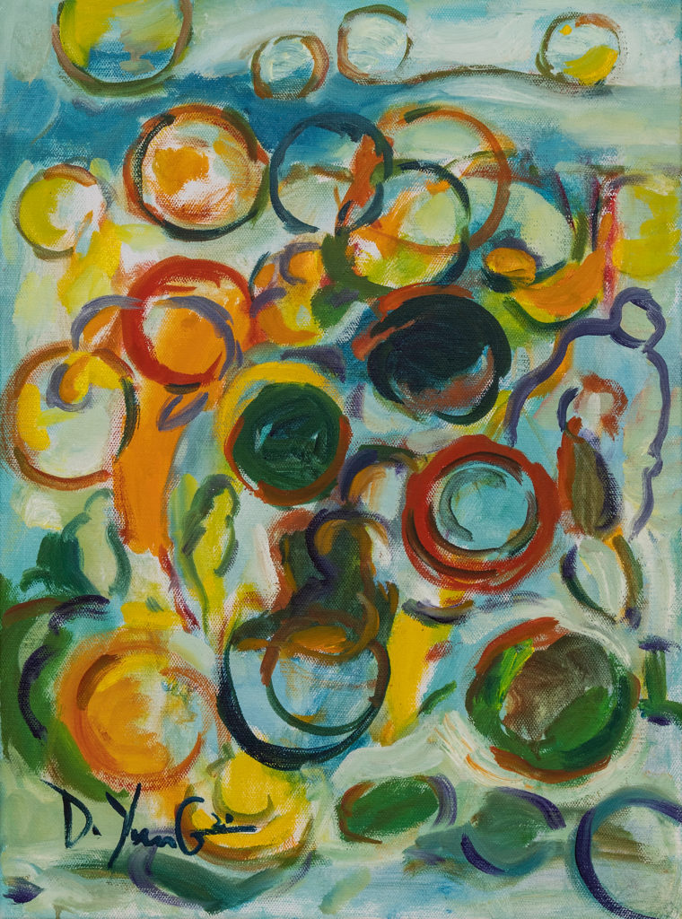 Dorothy Yung - CONNECTING #2 - Oil on canvas - 2020