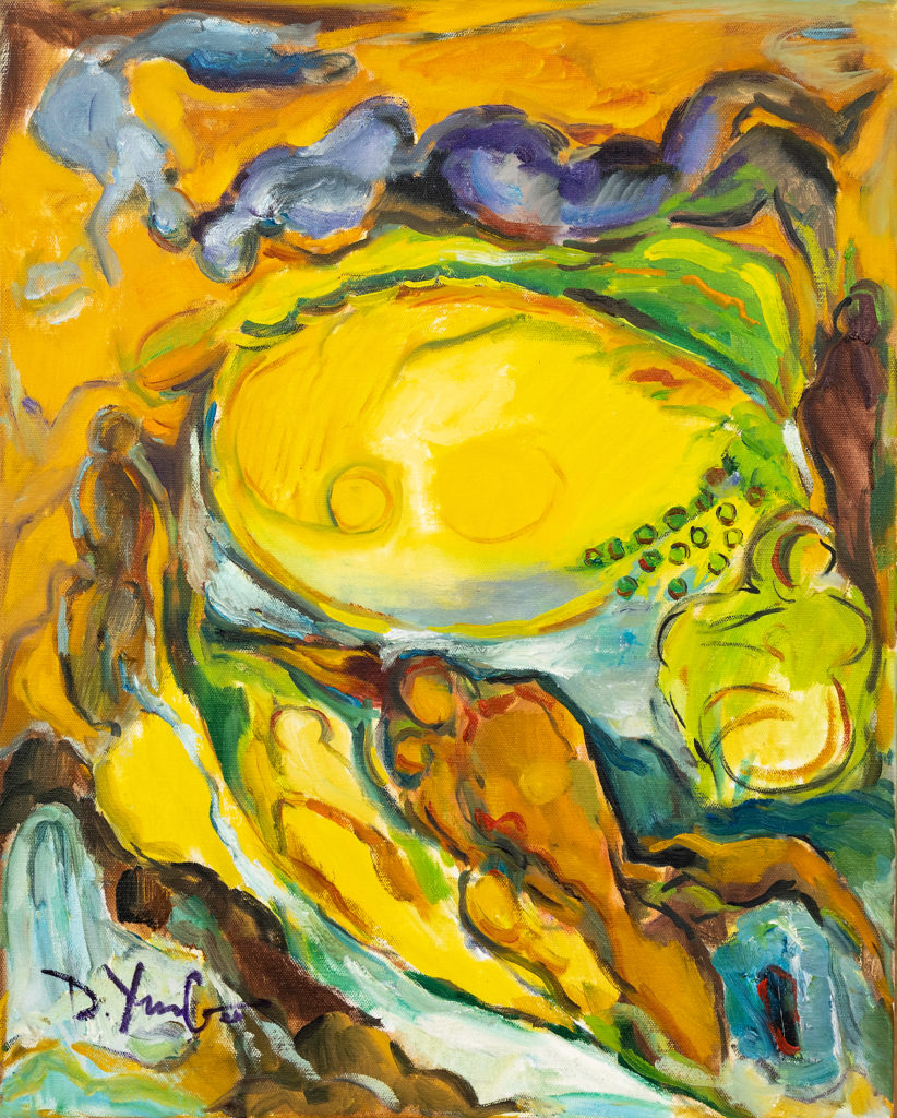 Dorothy Yung - ASCEND TO HEAVEN - Oil on canvas - 2020