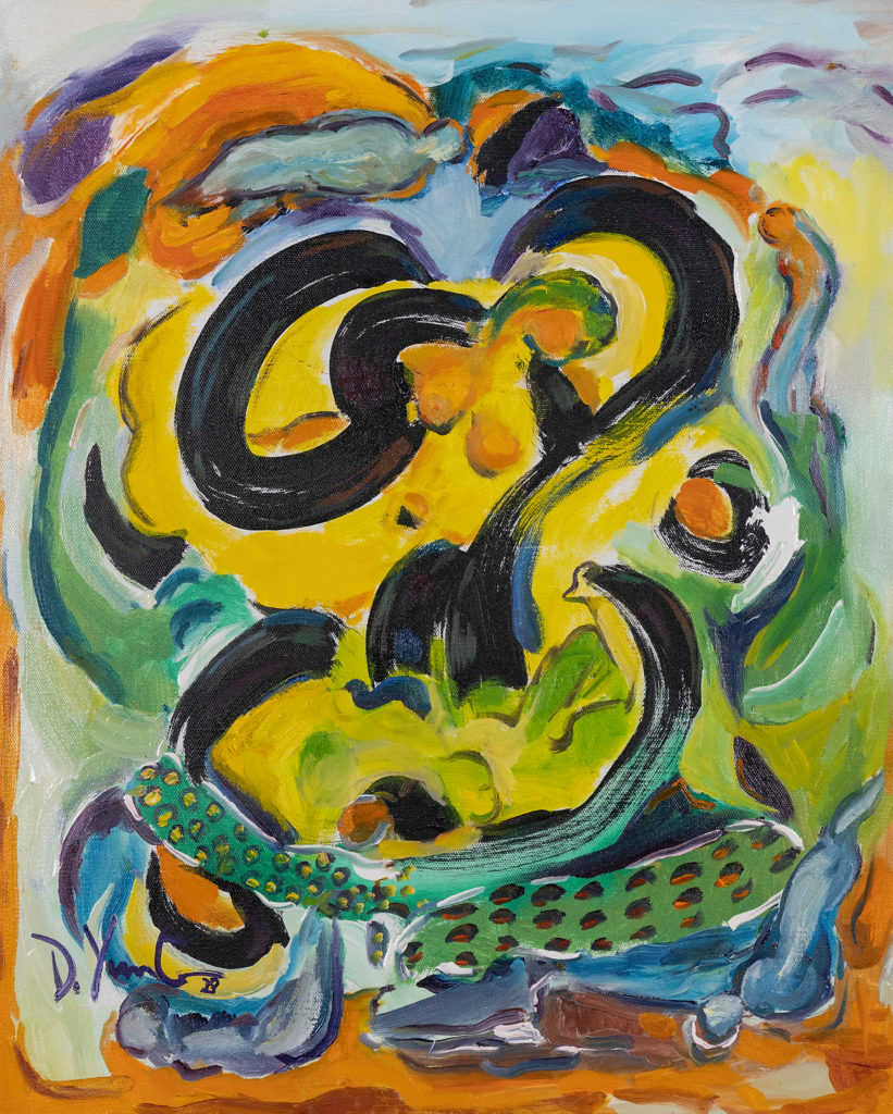 Dorothy Yung - BECOMING - Oil on canvas - 2020