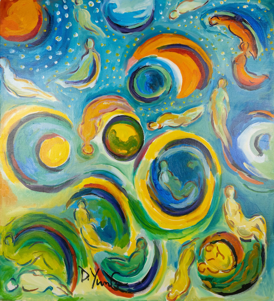Dorothy Yung - FREE SPIRITS - Oil on canvas - 2020