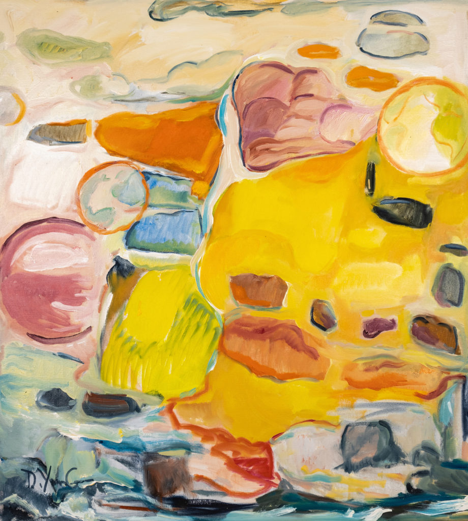 Dorothy Yung - WORLD BEYOND - Oil on canvas - 2020