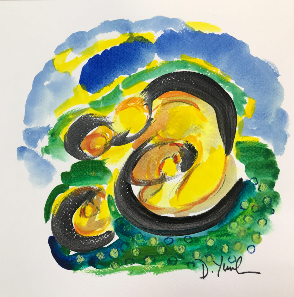 Dorothy Yung - WATERCOLOR - AWPS201127 - Acrylic & watercolor on paper - 2020