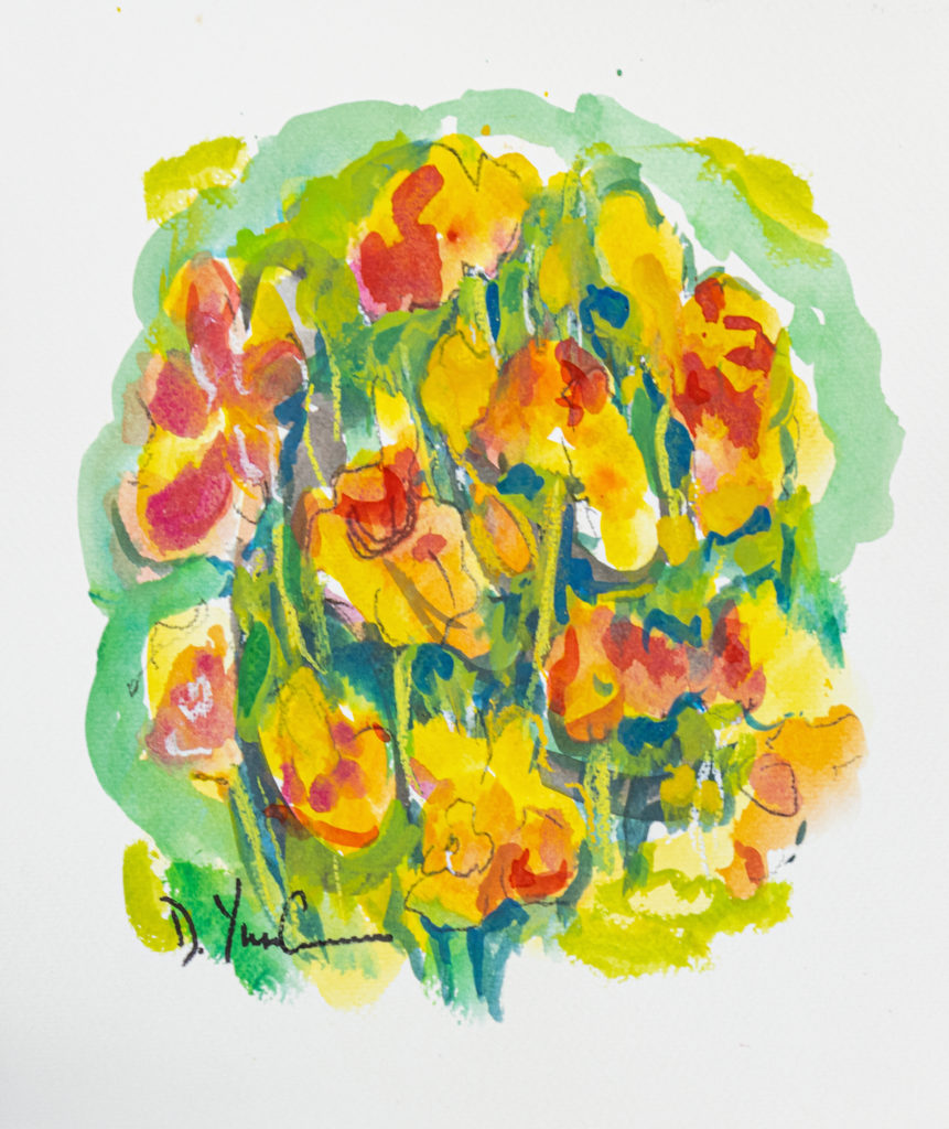 Dorothy Yung - WATERCOLOR - AWPS201130 - Acrylic & watercolor on paper - 2020