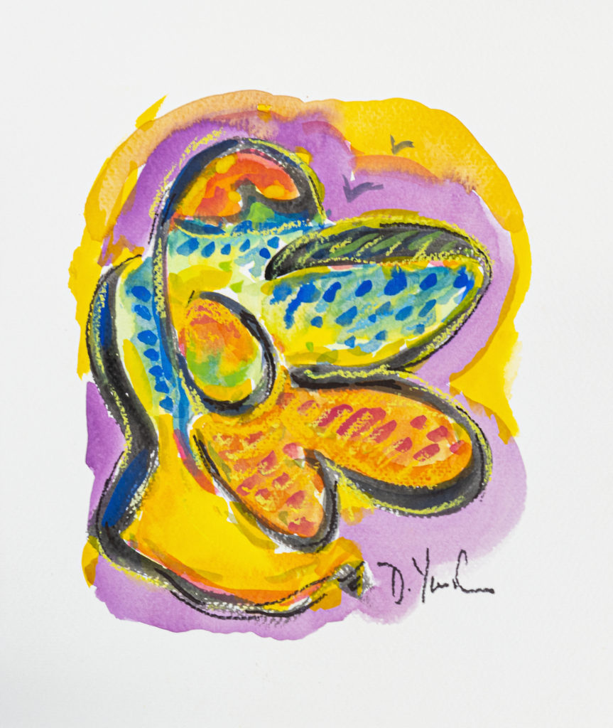 Dorothy Yung - WATERCOLOR - AWPS201139 - Acrylic & watercolor on paper - 2020